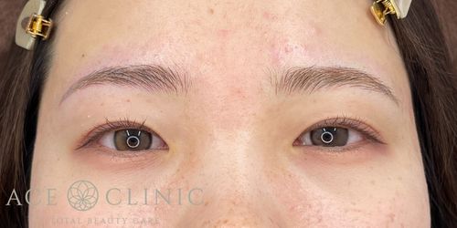 アートメイク3D眉|症例48|女性|術後|大阪梅田HEPナビオ院